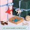 48Pcs Wooden Airplane Cutouts for Crafts – Unfinished Wood Plane Shapes with Twine DIY Hanging Tags for Baby Shower, Birthday, Wedding, Party Decorations & Gift Tags